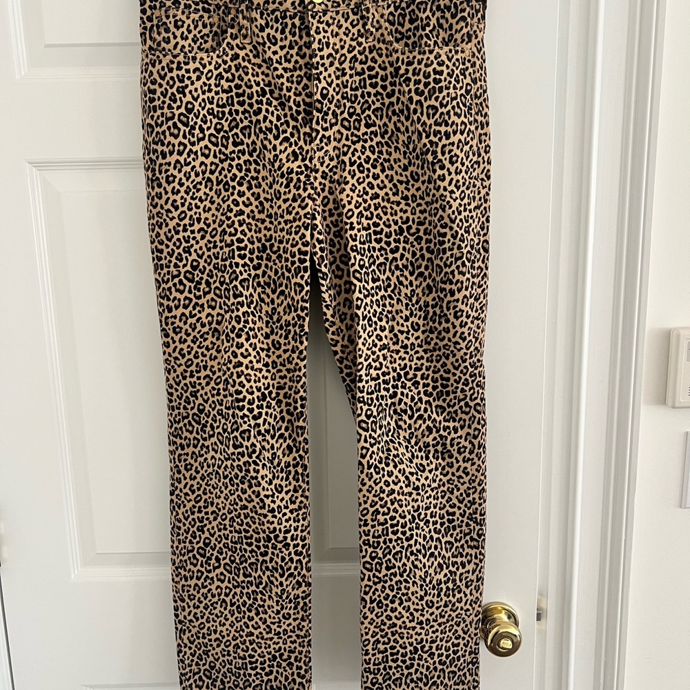 J. Crew Leopard Print pants